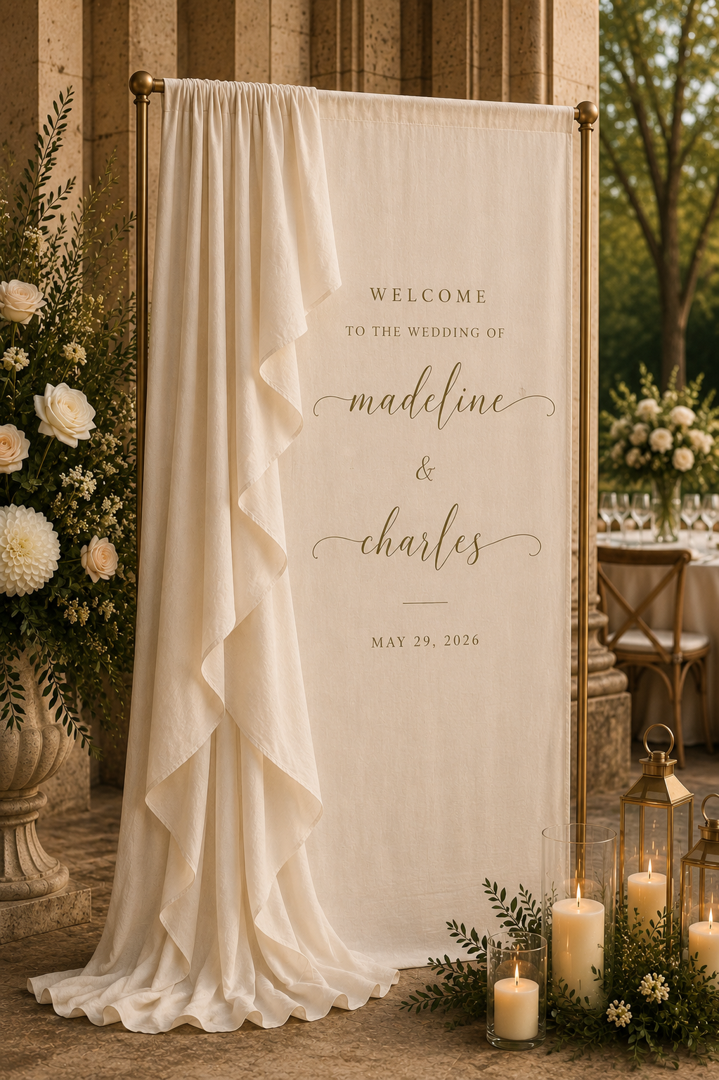 Estate Welcome Sign