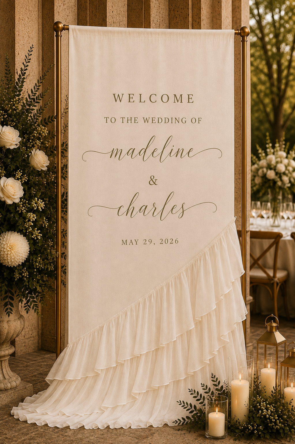 Estate Welcome Sign